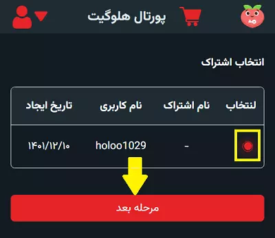 ثبت تیکت در هلوگیت